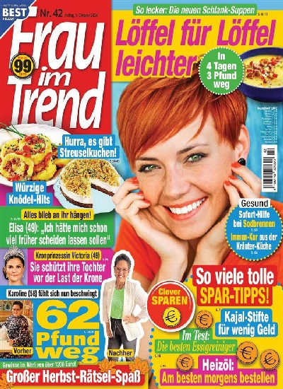 Frau im Trend
