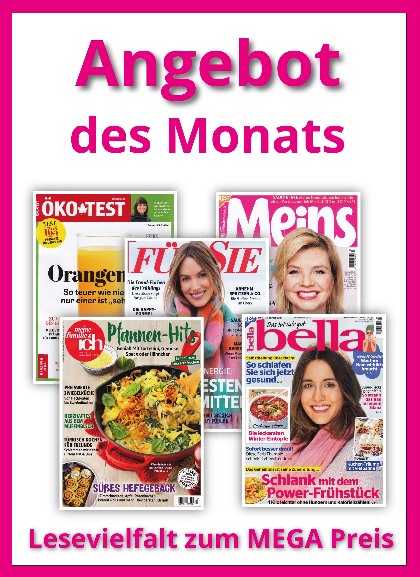 Angebot des Monats