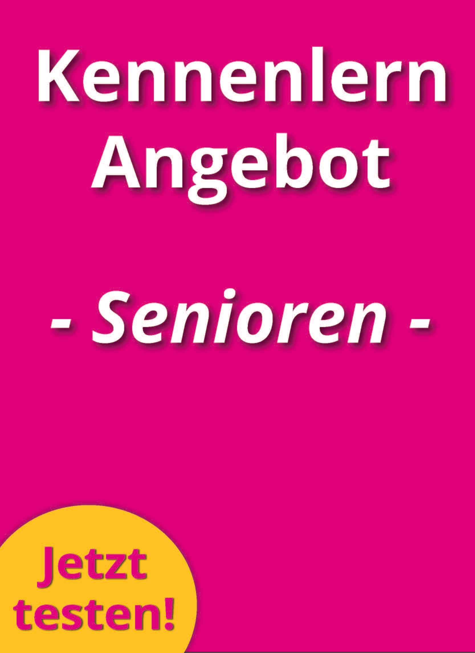 Kennenlernangebot Senioren