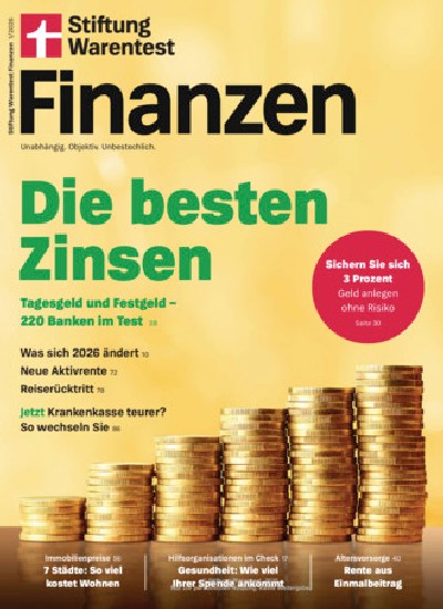 Stiftung Warentest Finanzen ST