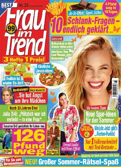 Frau im Trend