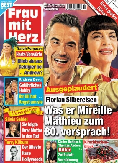 Frau mit Herz